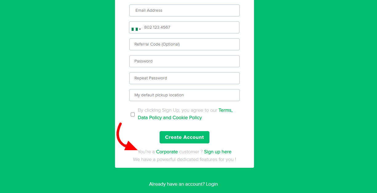 How To Sign Up As A Corporate Client On The Kwik Delivery App | Kwik